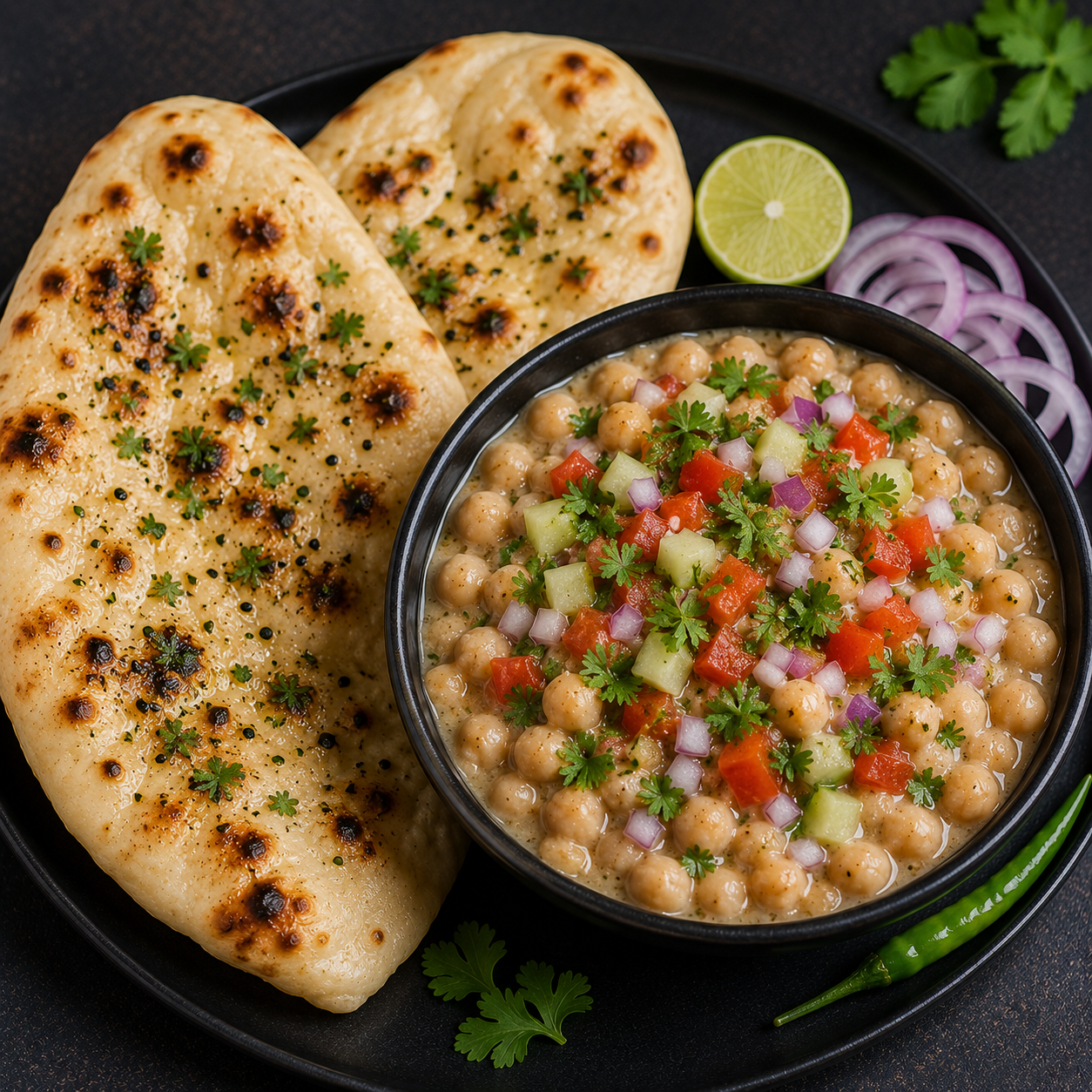 Kulcha Chole